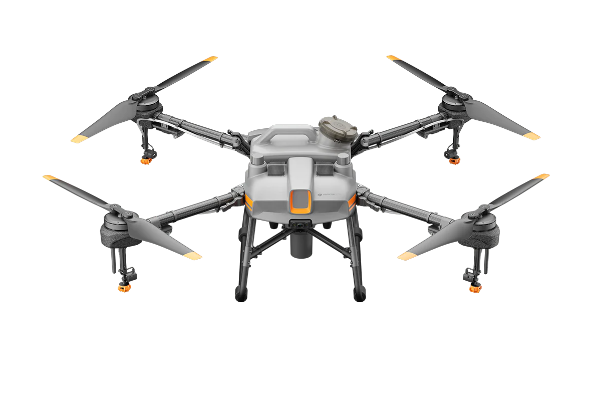 DJI Agras T10 compact agricultural spray drone