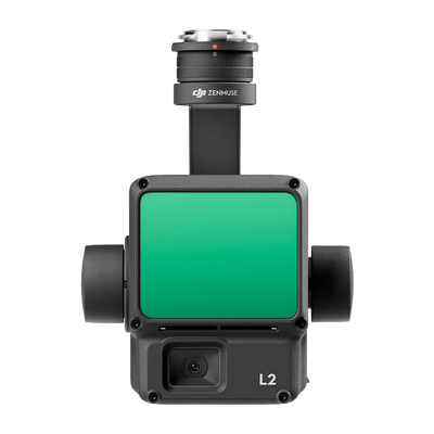 DJI Zenmuse L2 LiDAR payload front view 250m 4cm accuracy