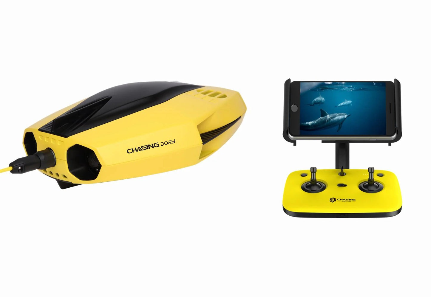 CHASING DORY Underwater Drone – Palm-Sized 1080 FHD ROV