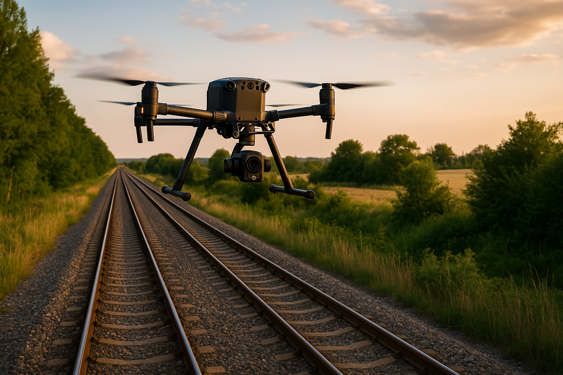 How Railway Drone Inspections Increased Safety and Cut Costs for a U.S. Railroad Operator