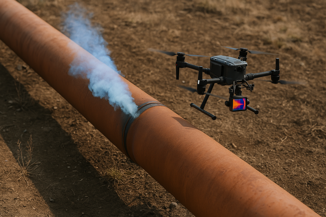 How Drones Detect Gas Leakages on Pipelines: Payloads, Regulations, and ROI in the U.S.