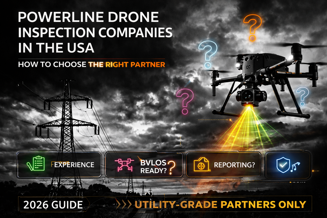 Powerline Drone Inspection Companies in the USA: How to Choose the Right Partner (2026 Guide)