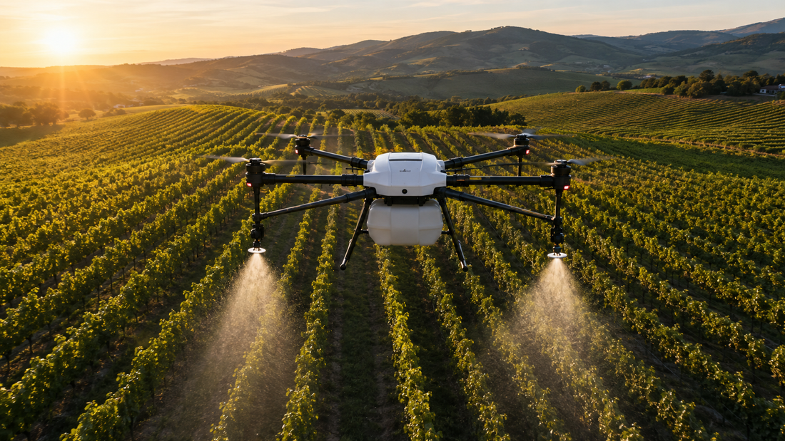 The European-Built Alternative for Precision Agriculture and Industrial Cleaning