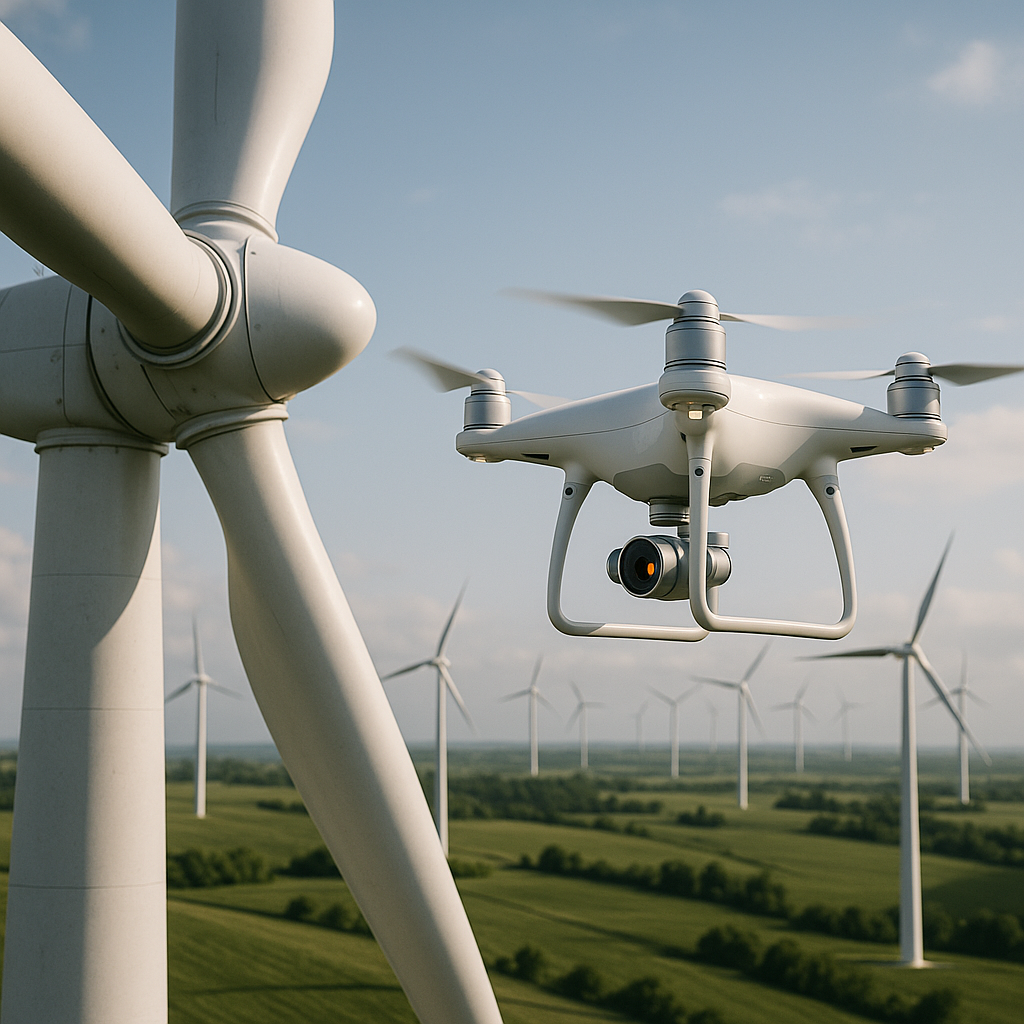Top 5 Benefits of Drone Inspections for Wind Turbines