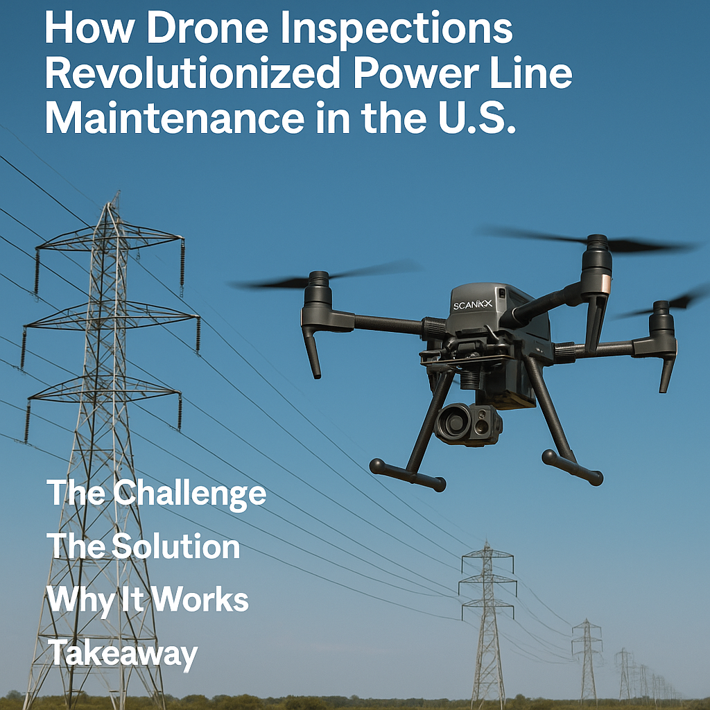 How Drone Inspections Revolutionized Power Line Maintenance in the U.S.