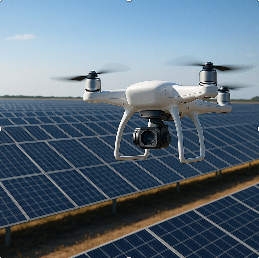 How Drone Inspections Improved Efficiency and Safety for a U.S. Solar Farm