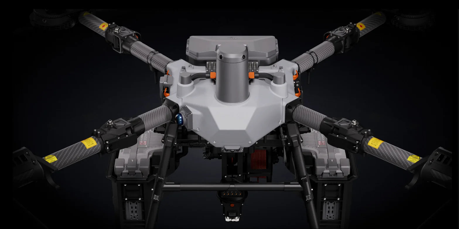 DJI FlyCart 100 operating in harsh all-weather conditions