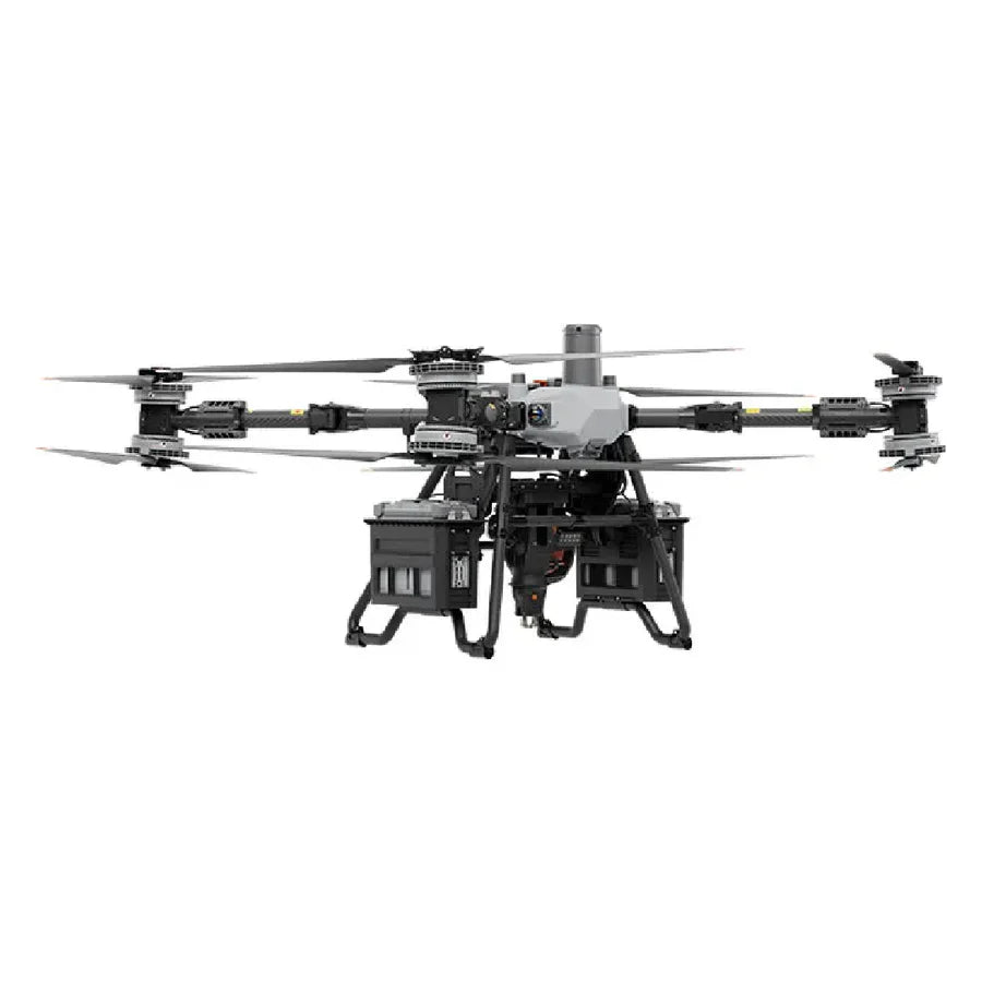 DJI FlyCart 100 heavy-lift delivery drone side view