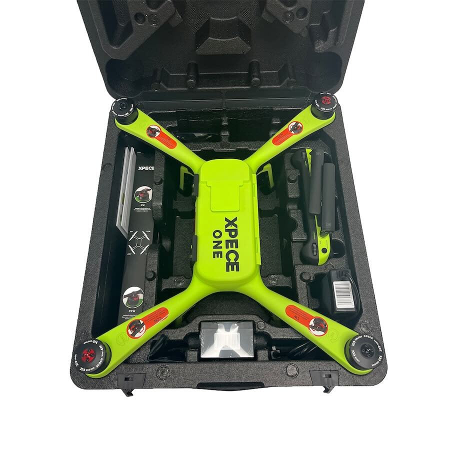 XPECE ONE Fish More Combo drone and accessories in box