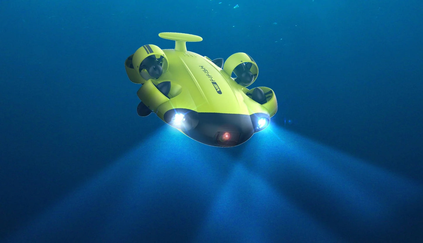 QYSEA FiFish V6 Underwater Robot ROV – 4K Camera + VR Control